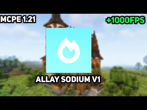 Allay Sodium FPS Booster in Minecraft PE 1.21.40+