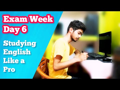 Exam Week Day 6 || Productive Study Vlog Class 11th