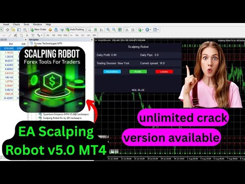 EA Scalping Robot v5.0 MT4: Unlock Consistent Profits! | High-Frequency Trading Strategy