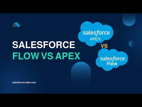 Salesforce Flow vs Apex | When to Use What? | Real-World Scenarios Explained #salesforcecodex