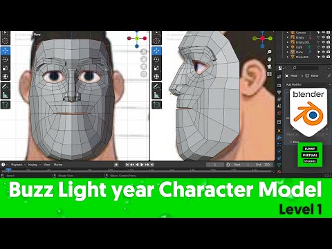 Blender Tutorial: Character Designing:How to create 3d character