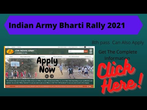 Latest Indian Army job Opening |  Indian Army Job Recruitment | March 2021
