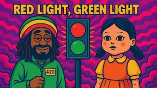 RED LIGHT, GREEN LIGHT 🚦 #spliffgame | Squid Game Dub Reggae Parody by jar