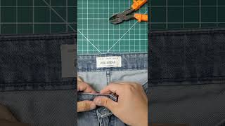 How to replace a Jeans Button