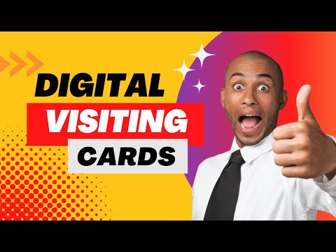 Digital Visiting Card kya hota hai | digital visiting card kaise banaye | digital visiting card demo
