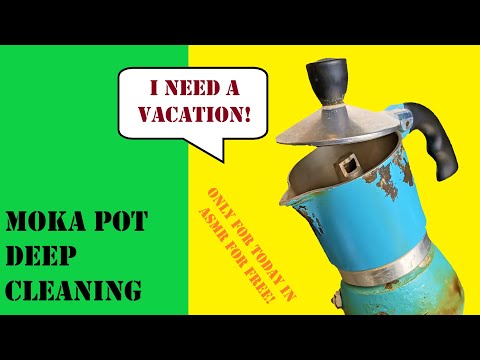 Moka Pot Deep Cleaning