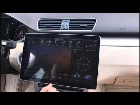 12.8 in rotating tesla style android system 6 CORE Android 9.0 Car stereo IPS Screen Gps navigation
