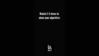 Clean your Algorithm.. 💯📈💸 #successmindset #legacyarchitect