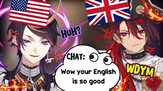 When Chat tells Shu and Kuro that their English is so good