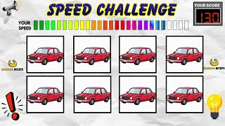Slow to Fast Say The Word On Beat Speed Challenge 38 | SPEED EDITION | Easy Medium Hard | Fast