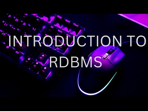 Basics of RDBMS