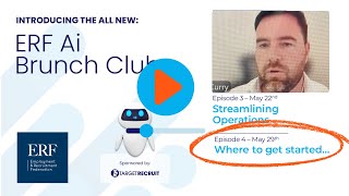 ERF AI Brunch Club Series - Session 4 - Where to get started