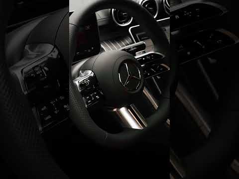 2024 Mercedes-Benz C 300 with AMG package and red guts