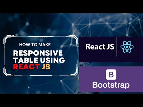 How to make responsive React JS Table || React JS Bootstrap Table