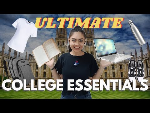 The ULTIMATE College Essentials Guide | Top Must-Have Items for College Students - 2024