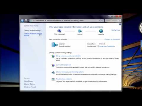 Video 16 - Share a printer at home