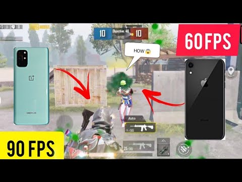 iPHONE XR VS ONEPLUS 8T🔥🔥 || CAN 60FPS BEAT 90 FPS?? || PUBG TEST || ANDROID VS iPHONE PUBG