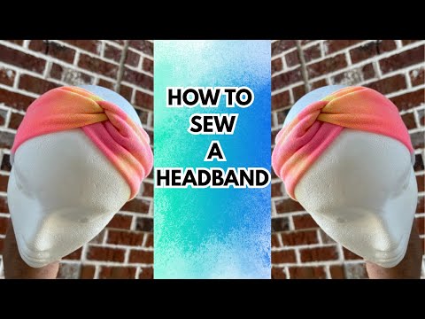 Simple headband sewing tutorial
