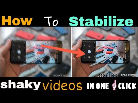 How To Stabilize Shaky Video In hindi