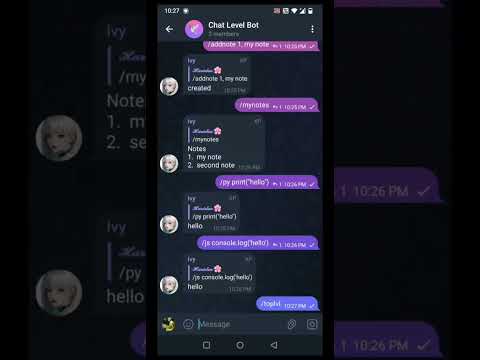 Telegram Bot Demo