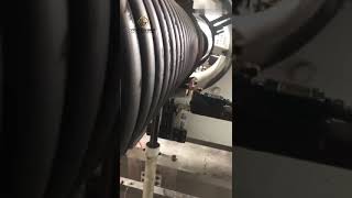 Corrugated PE Pipe Laser Marking Printer Industrial Pipe Marking Solutions by YQCLASER.com