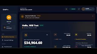 Gridpro Investment Platform – Design Website for Stocks, Crypto & Auto Trading Well Explained