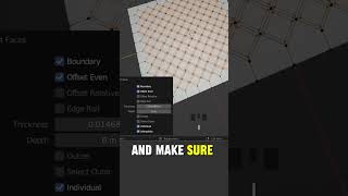 Blender  cool TIP🔥🤩  #blenderart