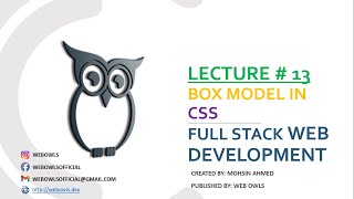 Lecture 13 - Box Model in CSS | Learn Web Development in Urdu/Hindi