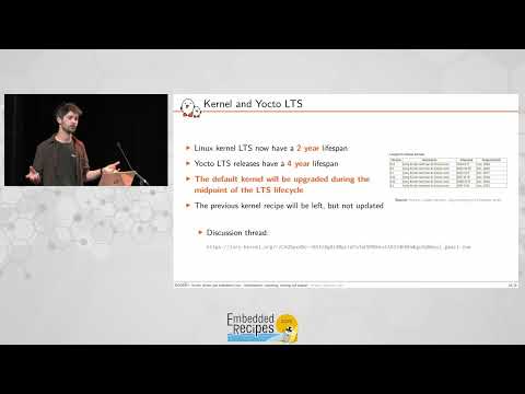 Yocto Project and OpenEmbedded: Recent Changes and Future Directions (Antonin Godard, Bootlin)