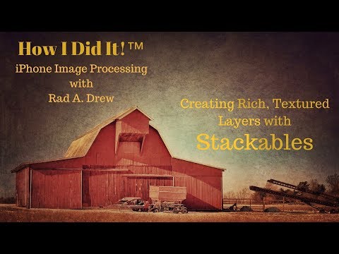 How I Did It!™ Creating Rich Textured Layers using Stackables