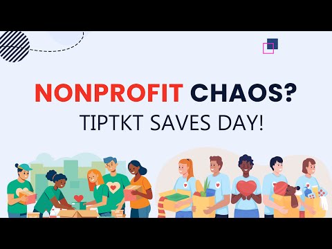 Streamline your non profits with TipTkt