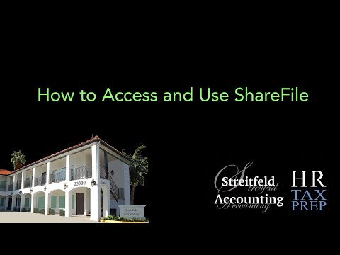 How to Access and Use ShareFile