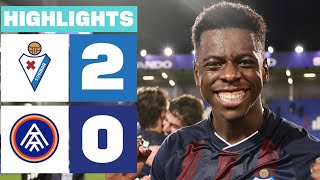 SD EIBAR 2-0 FC ANDORRA | RESUMEN LALIGA HYPERMOTION