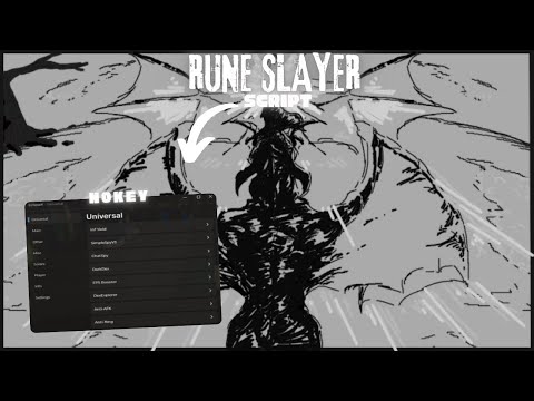 [NEW] Rune Slayer Script | *NO KEY* | NO COOLDOWN, KILL AURA, AUTOFARM & MORE