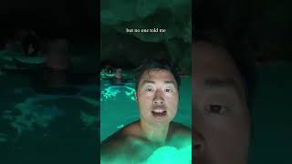 I almost Drowned in #Croatia visiting the Blue Cave!