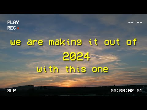 it's the end of 🎆 2024🎆 , lets listen to some music together to feel less alone // chill playlist