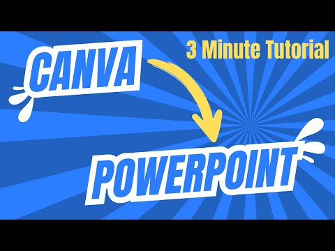 How to Convert Canva Presentation to PowerPoint