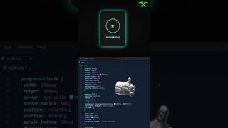 ⚡ AI Neon Power Switch with Live Progress Bar | HTML CSS JavaScript Animation #shorts #html #css