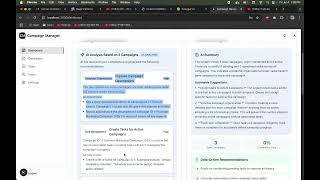 Campaign Task Manager   Project Summary  Shakil Uddin