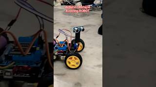 Obstacles Avoiding robot #arduino #project #robot #pcsettings #hardwork