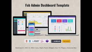 Fab - Responsive Admin Dashboard Template
