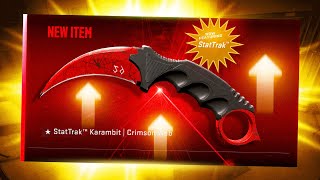 GOLD Trade Ups to the RAREST CS2 Karambit!