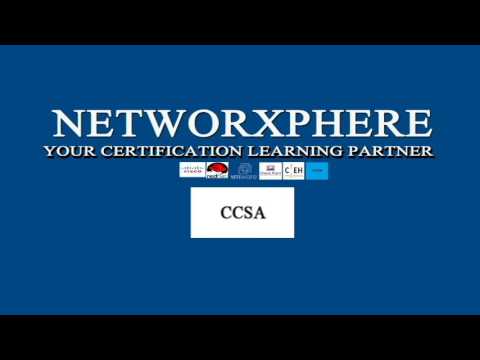 NETWORXPHERE CCSA CERTIFICATION TRAINING PROGRAM INTRO