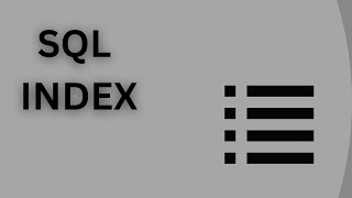 Index in SQL | SQL indexing best practices | How to make your database FASTER!