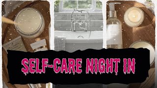 Self-Care Night In | Bath, Wine & Zero Productivity