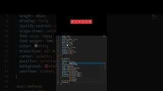 Creative Element using HTML & CSS | #viralshorts