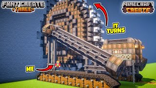 The Most REALISTIC Cobblestone Generator in Minecraft - Create Mod