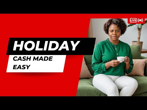 Holiday Cash Made Easy:  How to Earn Extra Income Online and create a stress free 2025