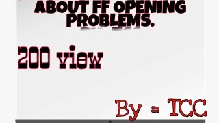 How to solve Free fire opening problem in minutes in Malayalam