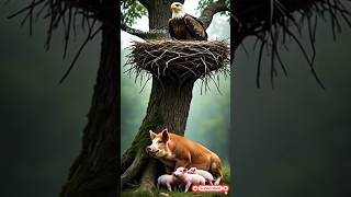 🐱 The Eagle, the Cat, and the Wild Sow | Aesop’s Fable | Moral Story for Kids